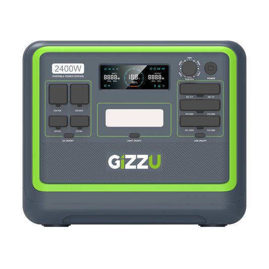 Gizzu Hero Pro 2048Wh/2400W UPS Power Station With App