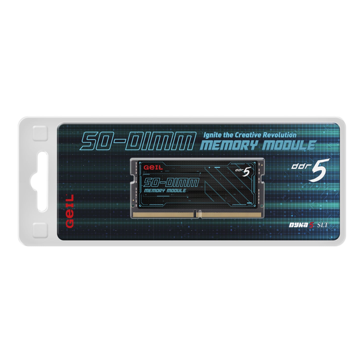 GeIL Pristine 8GB DDR5 5600MHz Notebook Memory – Black