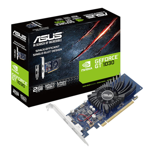 ASUS GeForce GT 1030 2GB GDDR5 Low Profile Graphics Card