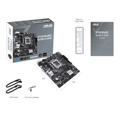 ASUS PRIME H610M-R DDR5 LGA1700 Micro-ATX Motherboard