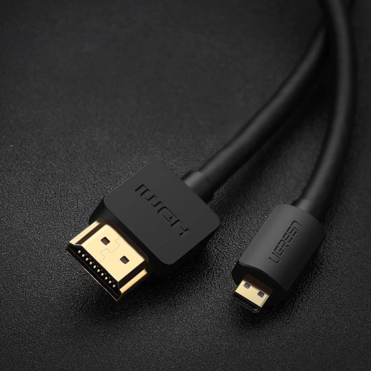UGREEN HD127 Micro HDMI to HDMI 2.0 Cable 1.5M – Black