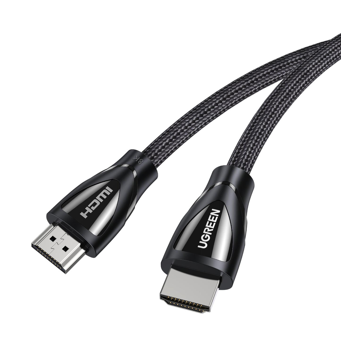 UGREEN HDMI 2.1 Male to Male Cable 1M (8K@60Hz | 4K@120Hz) – Black