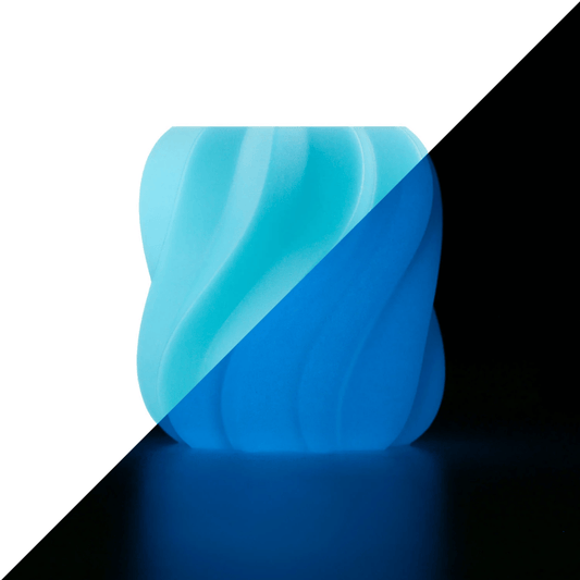 Anycubic PLA Glow Filament – Blue (Blue Glow)
