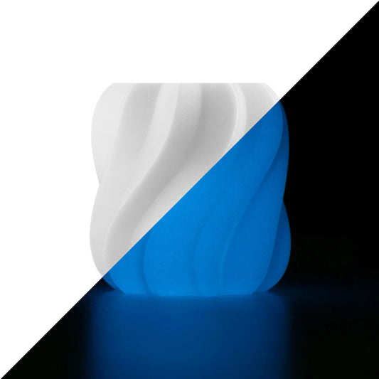Anycubic PLA Glow Filament – White (Blue Glow)