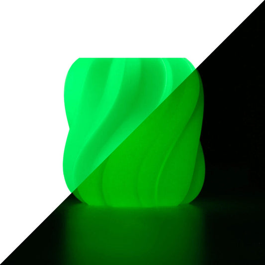 Anycubic PLA Glow Filament – Green (Green Glow)
