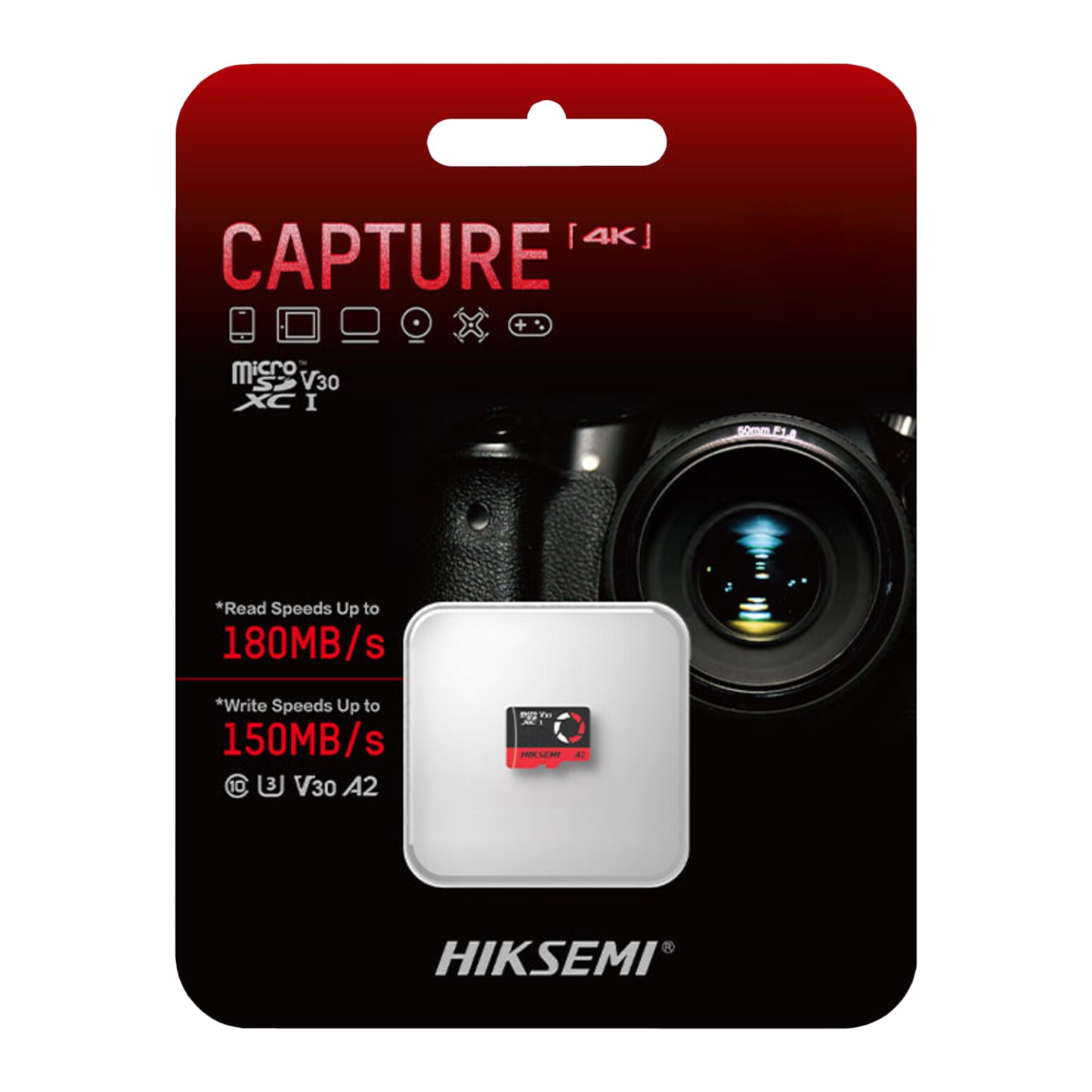 Hiksemi Capture V30 64GB MicroSDXC (Without Adapter)