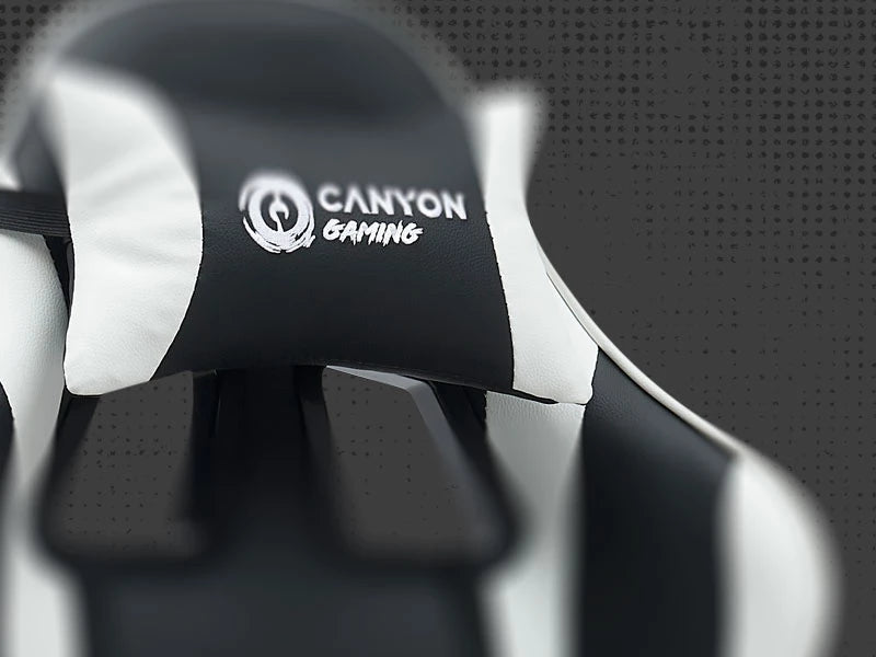 Canyon Ergonomic Gaming Chair Core SGCH2 - Black White