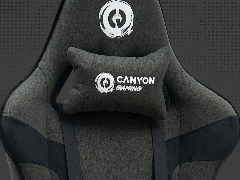 Canyon Fabric Gaming Chair Crest FCH01 - Grey