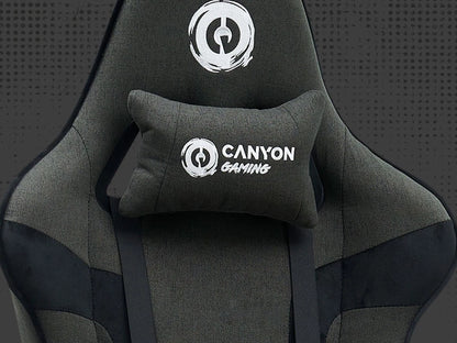 Canyon Fabric Gaming Chair Crest FCH01 - Grey