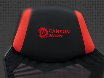 Canyon Ergonomic Gaming Chair Flow MCH01 - Black Red