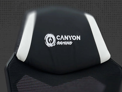 Canyon Ergonomic Gaming Chair Flow MCH01 - Black White