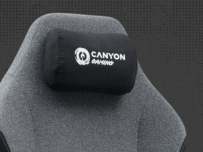 Canyon Fabric XL Gaming Chair Boulder XLCH01 - Grey