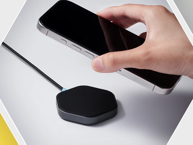 Canyon HEXAGON 110 15W Qi2 Wireless Charger - Black