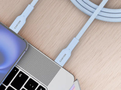 Canyon USB-C to USB-C 60W 1M - Light Blue