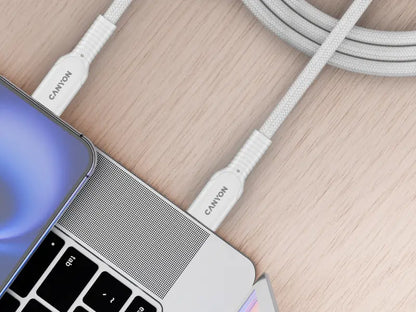 Canyon USB-C to USB-C 60W 1M - White
