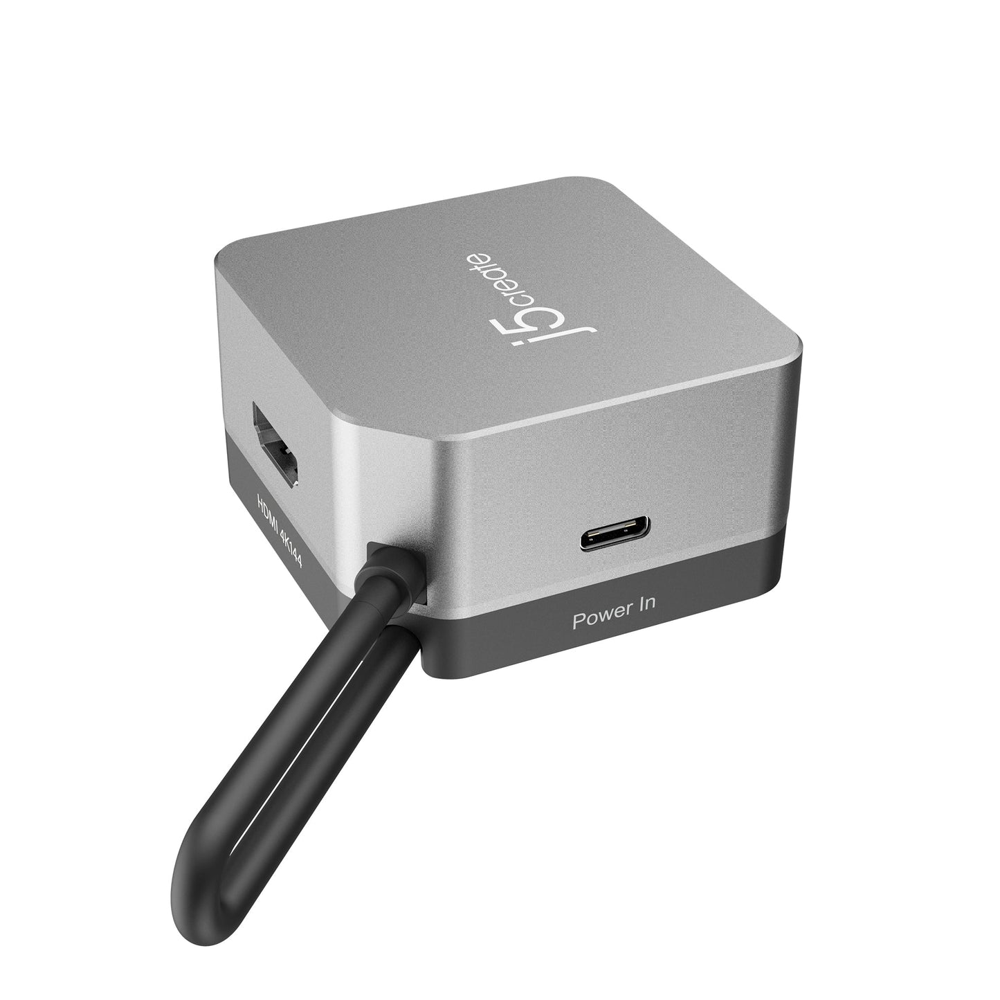 J5create Flexible Ports USB-C 4K144 HDMI Hub - Cube Plus 6 in 1 - JCD361