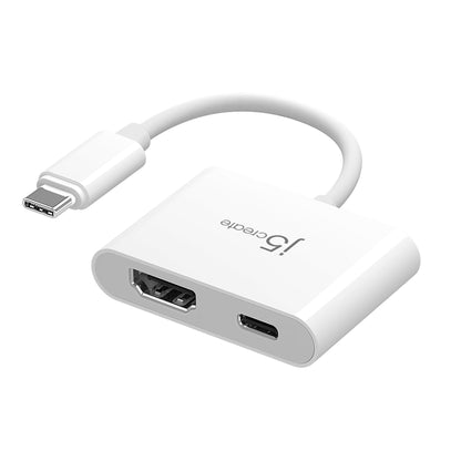 J5create USB-C to 4K HDMI Adapter with Power Delivery - JCA152