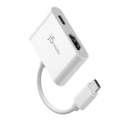 J5create USB-C to 4K HDMI Adapter with Power Delivery - JCA152