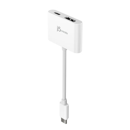 J5create USB-C to 4K HDMI Adapter with Power Delivery - JCA152