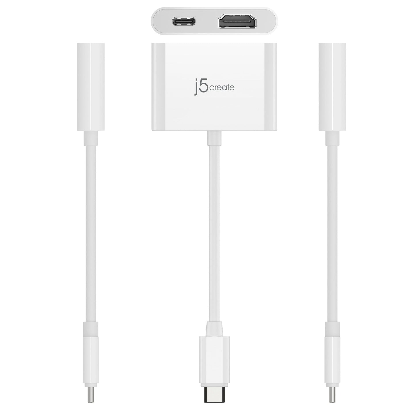 J5create USB-C to 4K HDMI Adapter with Power Delivery - JCA152