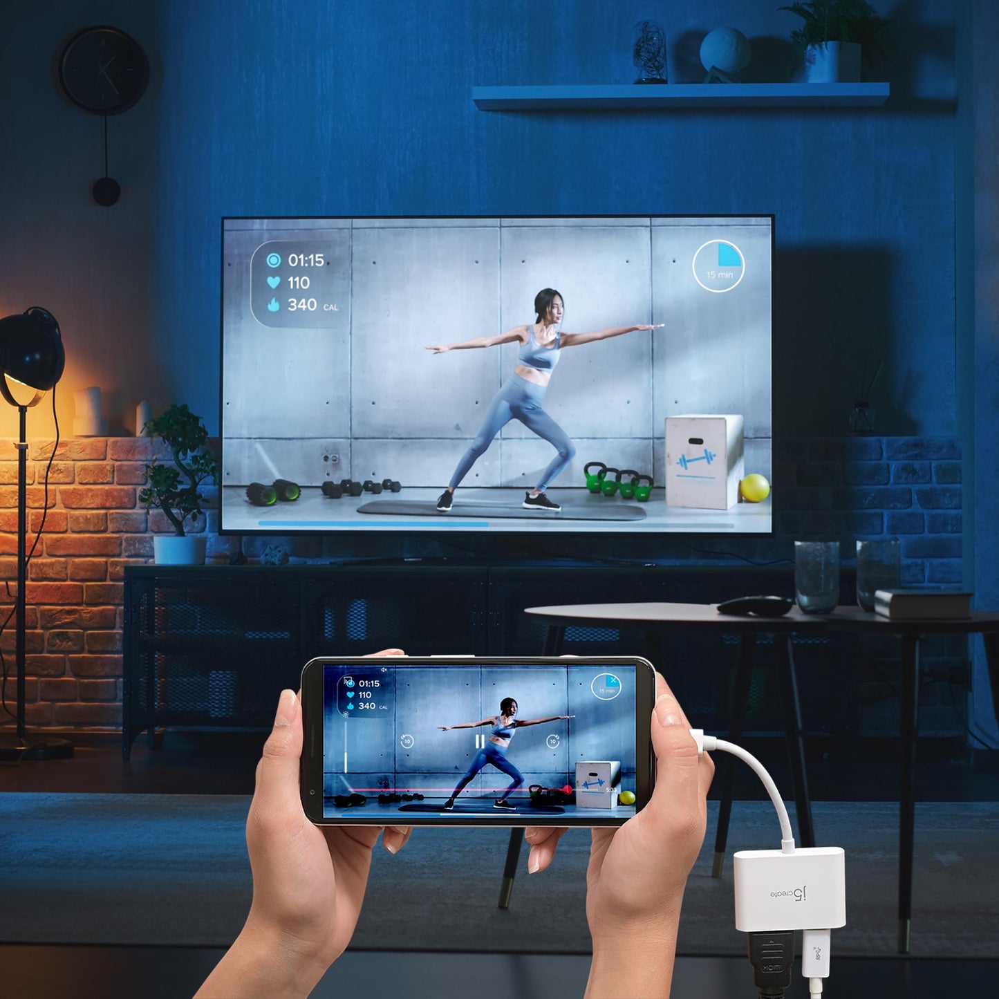 J5create USB-C to 4K HDMI Adapter with Power Delivery - JCA152