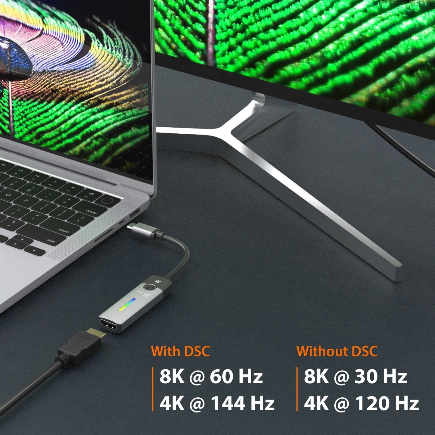 J5create USB-C to HDMI 2.1 8K Adapter - JCA157