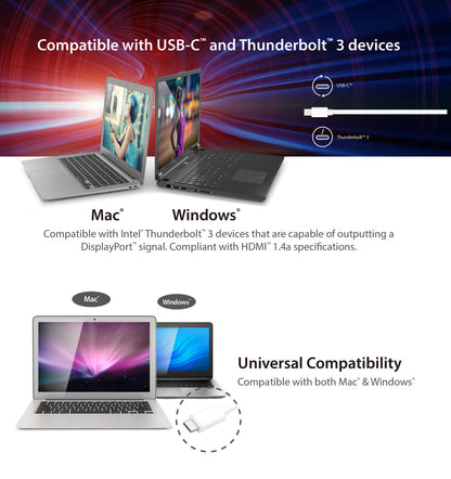 J5create USB-C to HDMI & VGA Adapter with USB 3.0/Power Delivery - JCA175