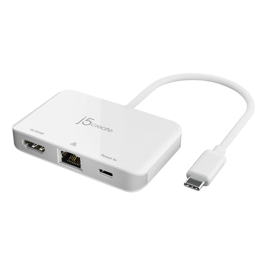 J5create USB-C to 4K HDMI Ethernet Adapter - JCA351