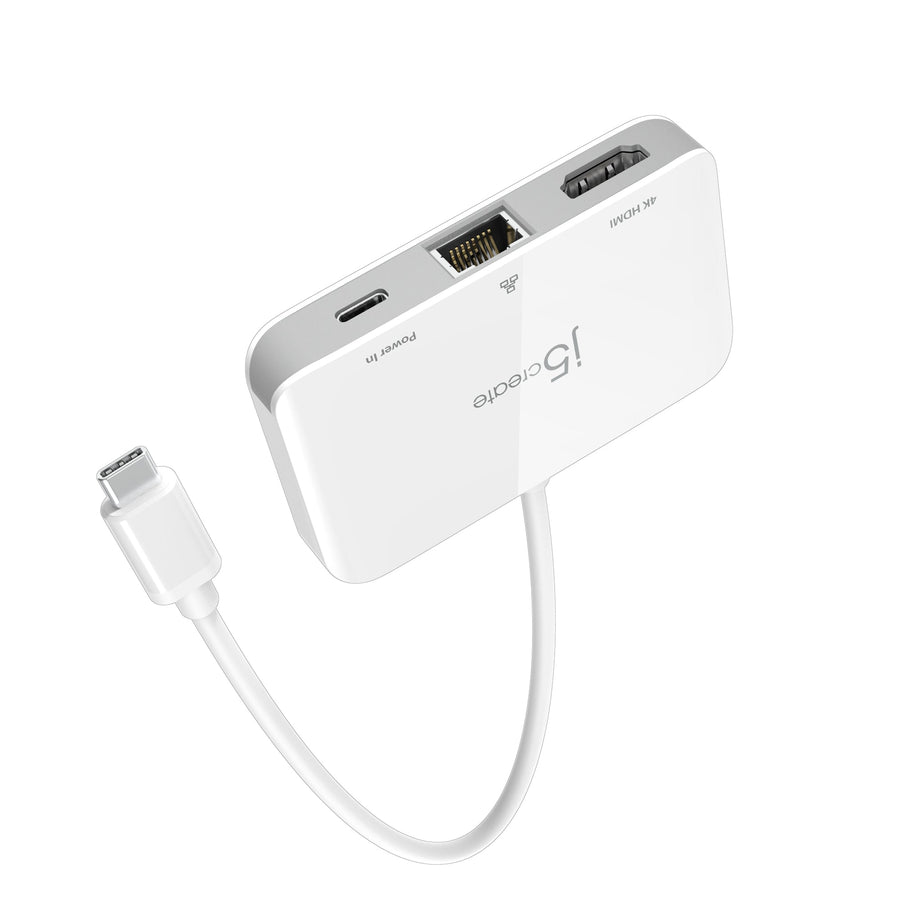 J5create USB-C to 4K HDMI Ethernet Adapter - JCA351