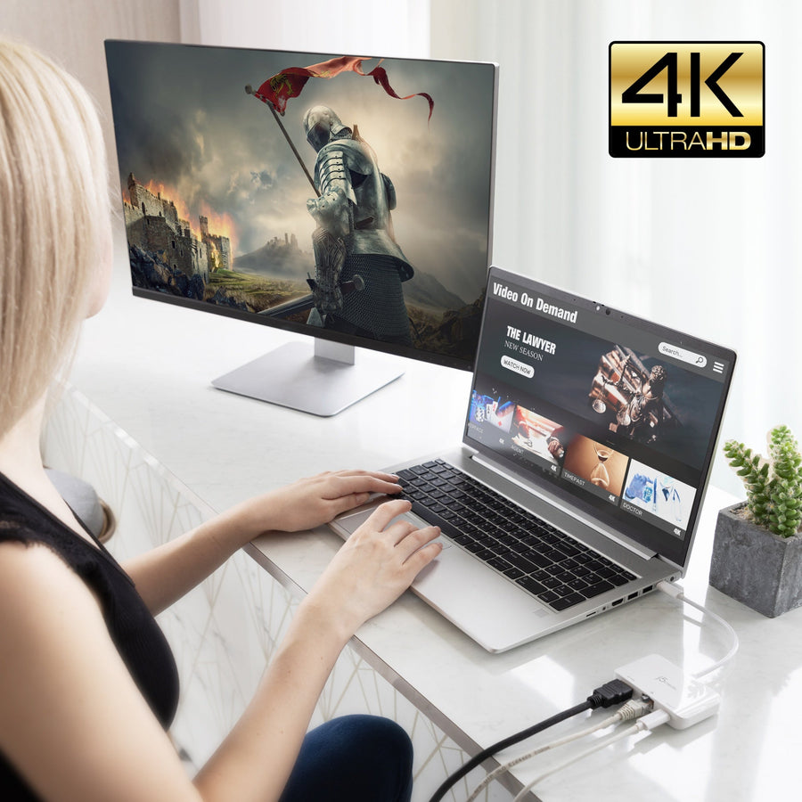 J5create USB-C to 4K HDMI Ethernet Adapter - JCA351