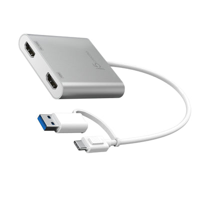 J5create USB-C to Dual HDMI Multi-Monitor Adapter - JCA365