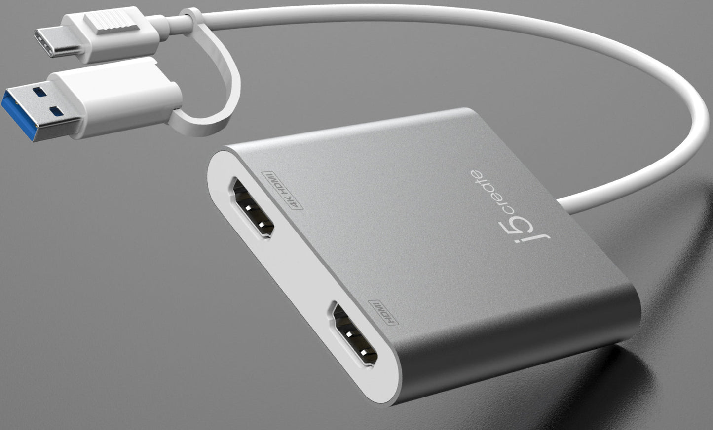 J5create USB-C to Dual HDMI Multi-Monitor Adapter - JCA365