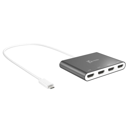 J5create USB-C to 4-Port HDMI Multi-Monitor Adapter - JCA366