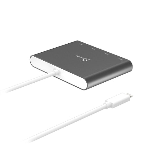 J5create USB-C to 4-Port HDMI Multi-Monitor Adapter - JCA366