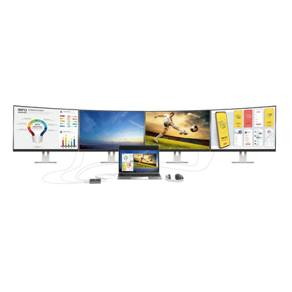 J5create USB-C to 4-Port HDMI Multi-Monitor Adapter - JCA366
