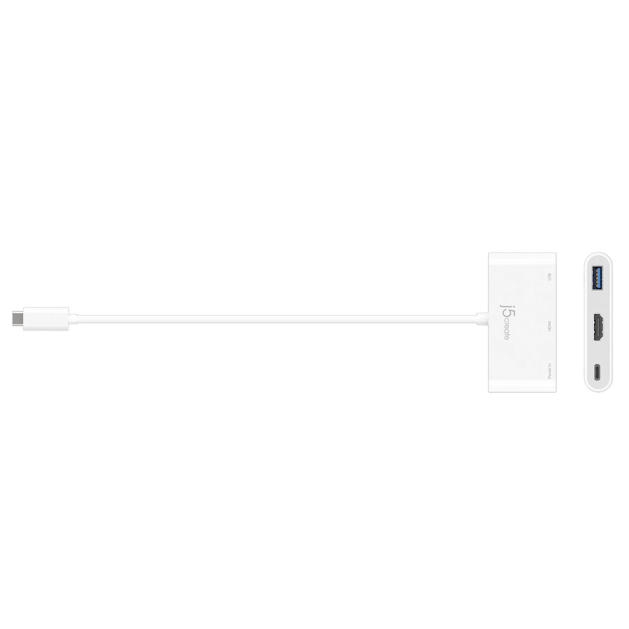 J5create USB-C to VGA & USB 3.0 with Power Delivery Adapter - JCA379