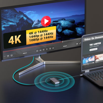 J5create USB-C® to USB 10Gbps & HDMI 4K144Hz Adapter - JCA399G