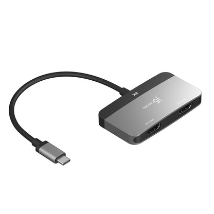 J5create 8K USB-C to Dual HDMI Display Adapter - JCA465