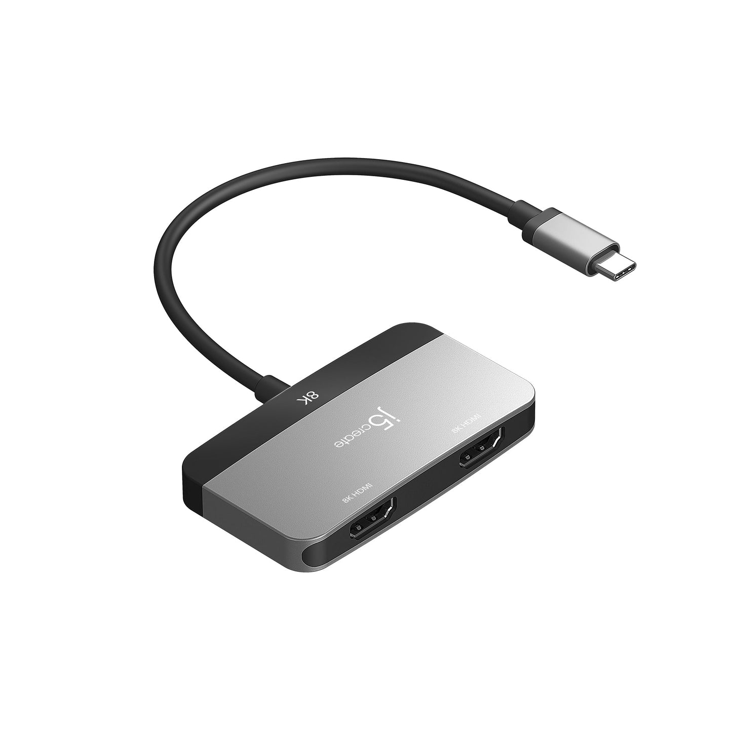 J5create 8K USB-C to Dual HDMI Display Adapter - JCA465