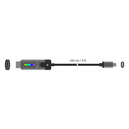 J5create USB-C to HDMI 2.1 8K Cable - JCC157