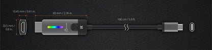 J5create USB-C to HDMI 2.1 8K Cable - JCC157