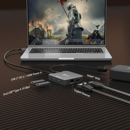 J5create 4K60 Elite USB-C Travel Adapter - JCD3191