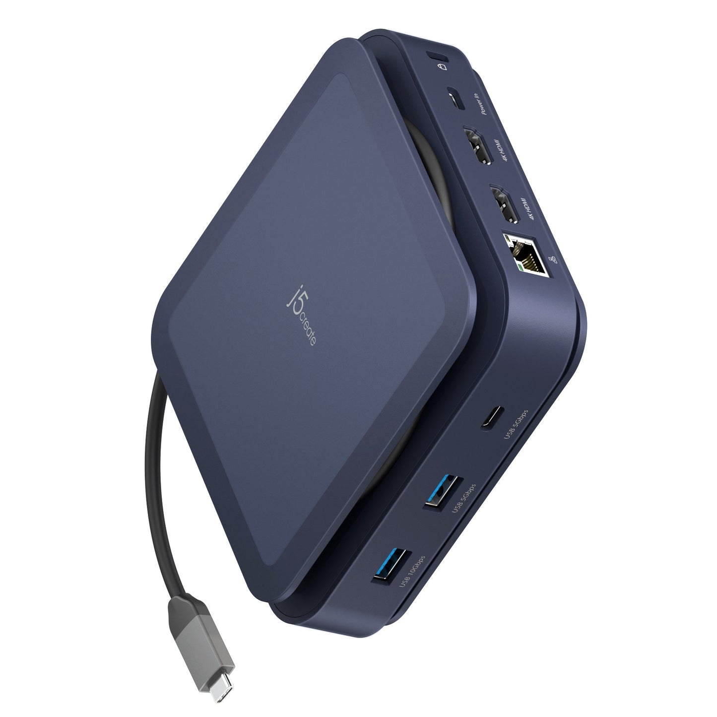 J5create Type-C Dock Dual 4K HDMI - JCD3196