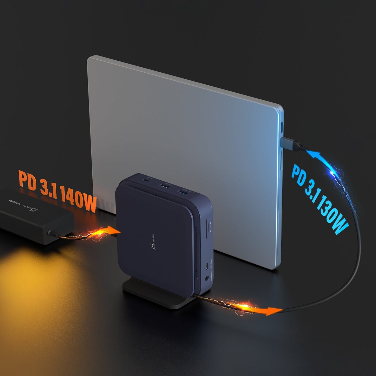 J5create Type-C Dock Dual 4K HDMI - JCD3196