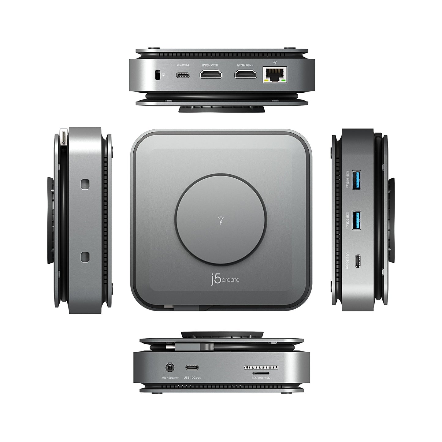 J5create USB-C Dock Dual 4K HDMI - JCD3199