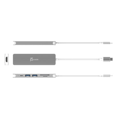 J5create USB-C to 4K HDMI Multi-Port Hub - JCD353