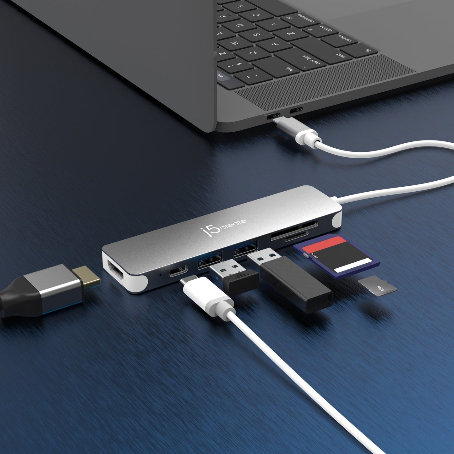 J5create USB-C to 4K HDMI Multi-Port Hub - JCD353