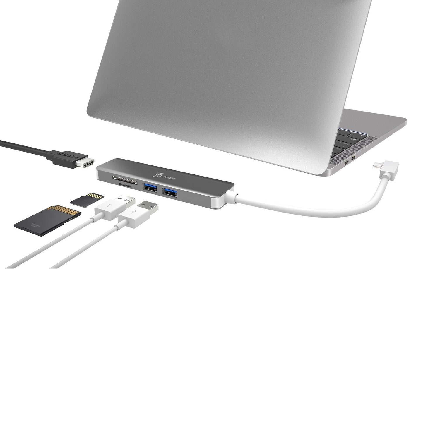 J5create USB-C 3.1 SuperSpeed+ Multi-Adapter - JCD372