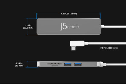 J5create USB-C 3.1 SuperSpeed+ Multi-Adapter - JCD372