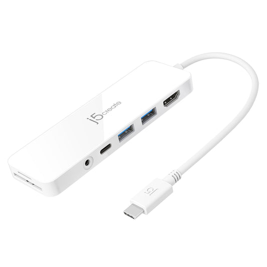 J5create USB-C Multi-Port Hub with Power Delivery - JCD373